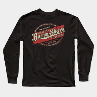 Burma-Shave 1925 Long Sleeve T-Shirt